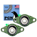 PGN UCFL202-10 (2 Pack) 2-Bolt Flange Bearing 5/8" Bore