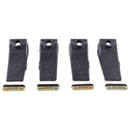 4X 7107320 6737325T Dirt Bucket Tooth for Bobcat Mini Excavators 6737325