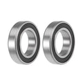 uxcell 6007-2RS Deep Groove Ball Bearings Z2 35mm X 62mm X 14mm Double Shielded Carbon Steel 2pcs