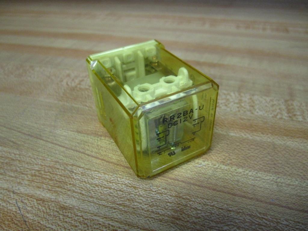 Idec Relay, Dpdt, 120Vac, 30Vdc, 10A - RR2BA-UDC12V