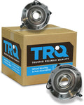 TRQ Front Wheel Bearing & Hub Assembly Set