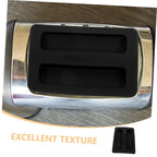 2pcs Silicone Toaster Cover Lid for Bread Machine, Black