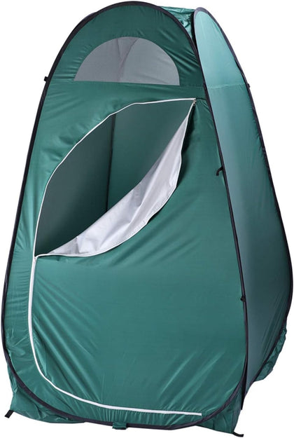 Portable Outdoor Pop-up Toilet Dressing Room Privacy Shelter Tent, Ideal for Campgrounds, Strong Steel Construction