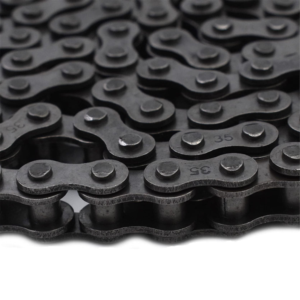 TINVHY 35 Roller Chain 10 Feet with 2 Connecting Links
