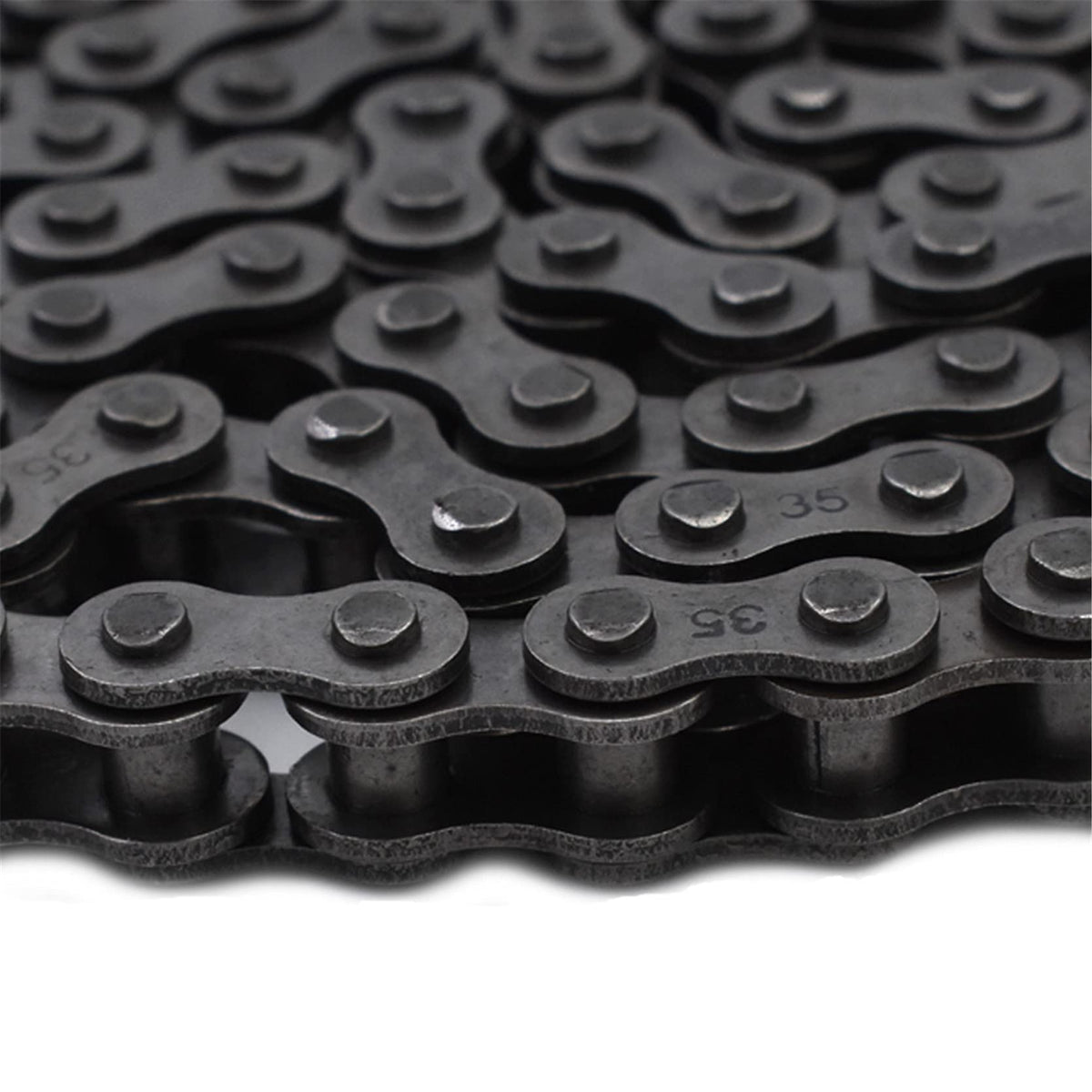TINVHY 35 Roller Chain 10 Feet with 2 Connecting Links