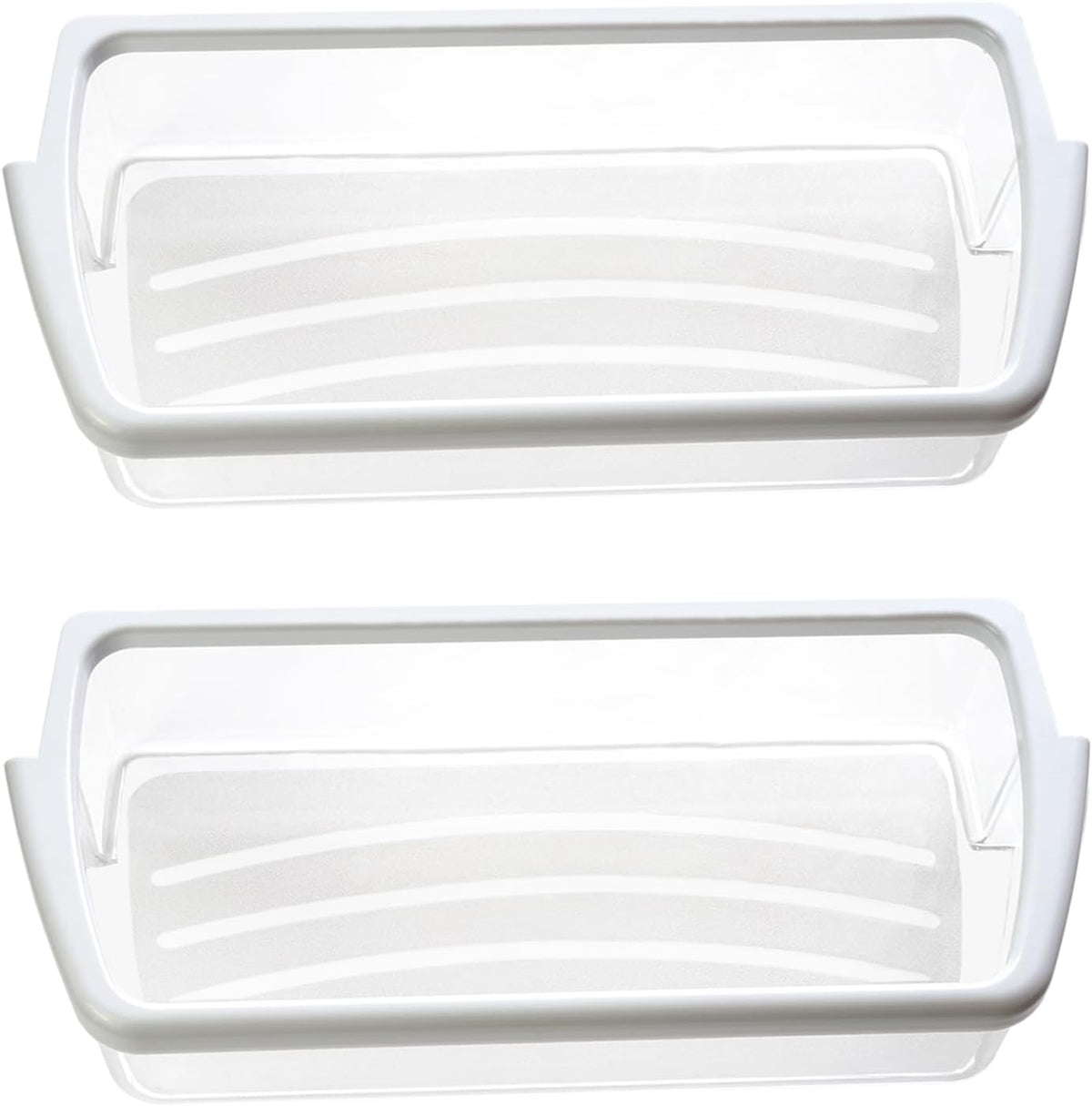 2 Pack WRS322FDAM04 WRS322FDAB05 Refrigerator Door Shelf Bin for Whirlpool