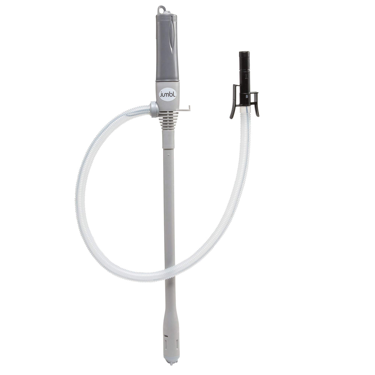 Jumbl Gas Transfer Pump, Automatic Fuel Transfer Pump, Grey, Large