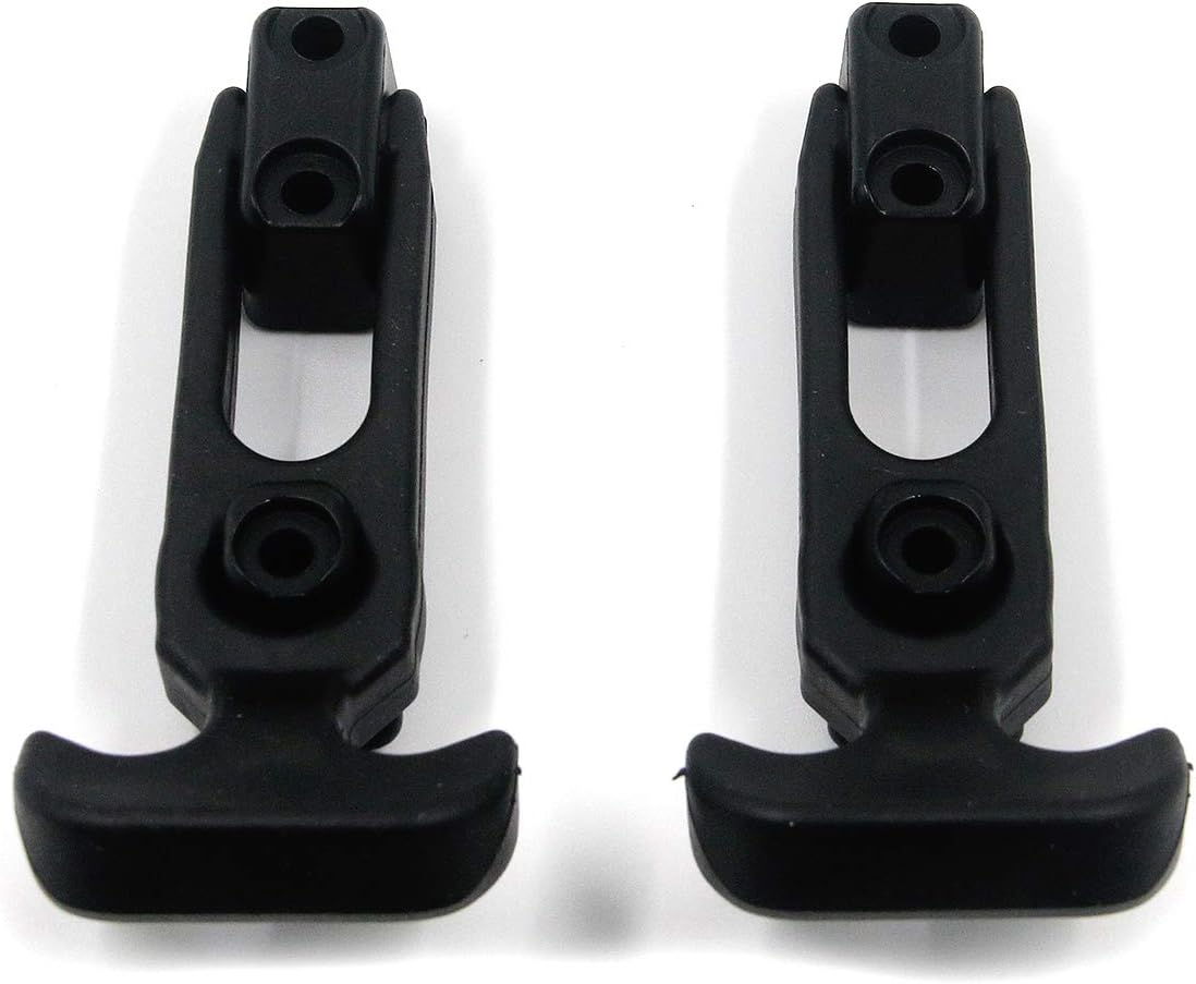 T Tulead 2PCS Boat Hatch Latches Rubber T Handle Draw Latch 4.3" x 2"