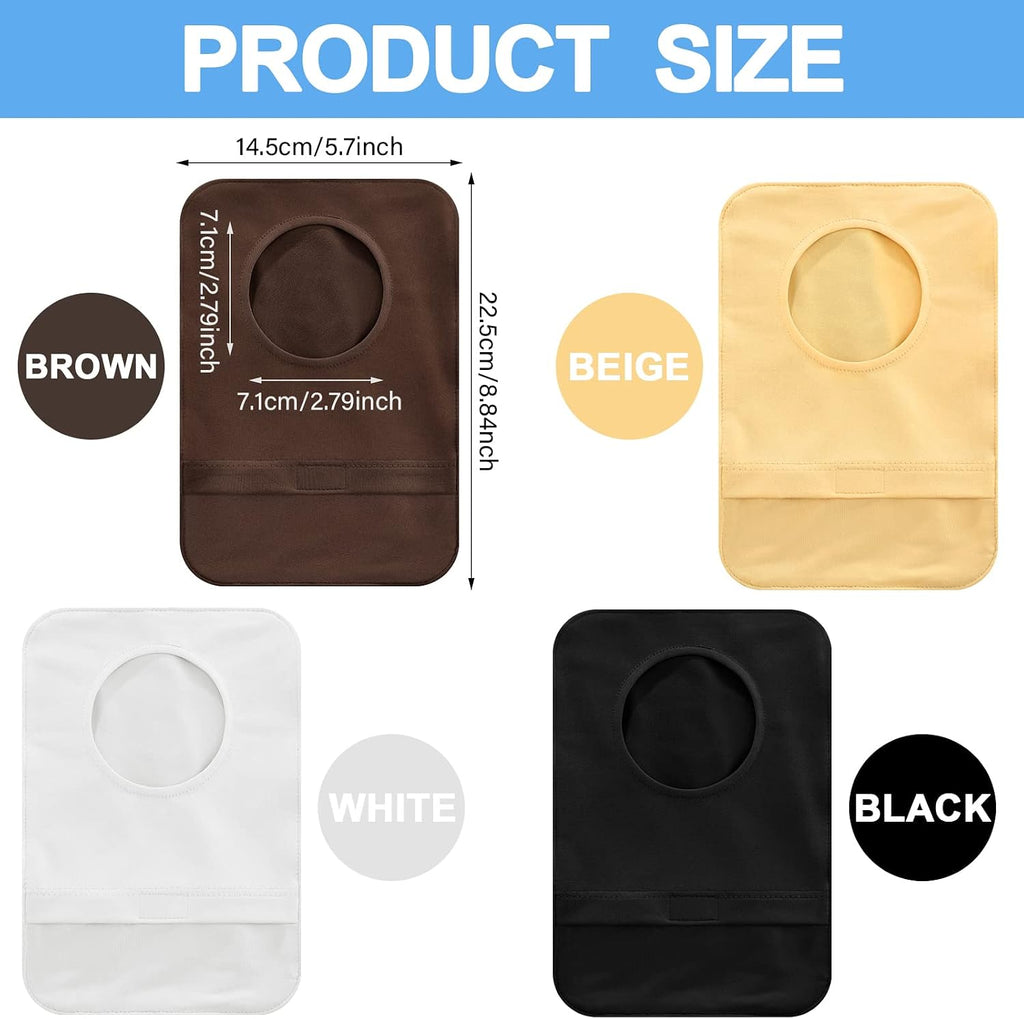 8 Pcs Ostomy Bag Cover Waterproof Colostomy Pouch Liner