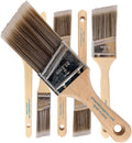 Angled Paint Brushes, Paint Brush Set for Trim & Walls, 6 Pc