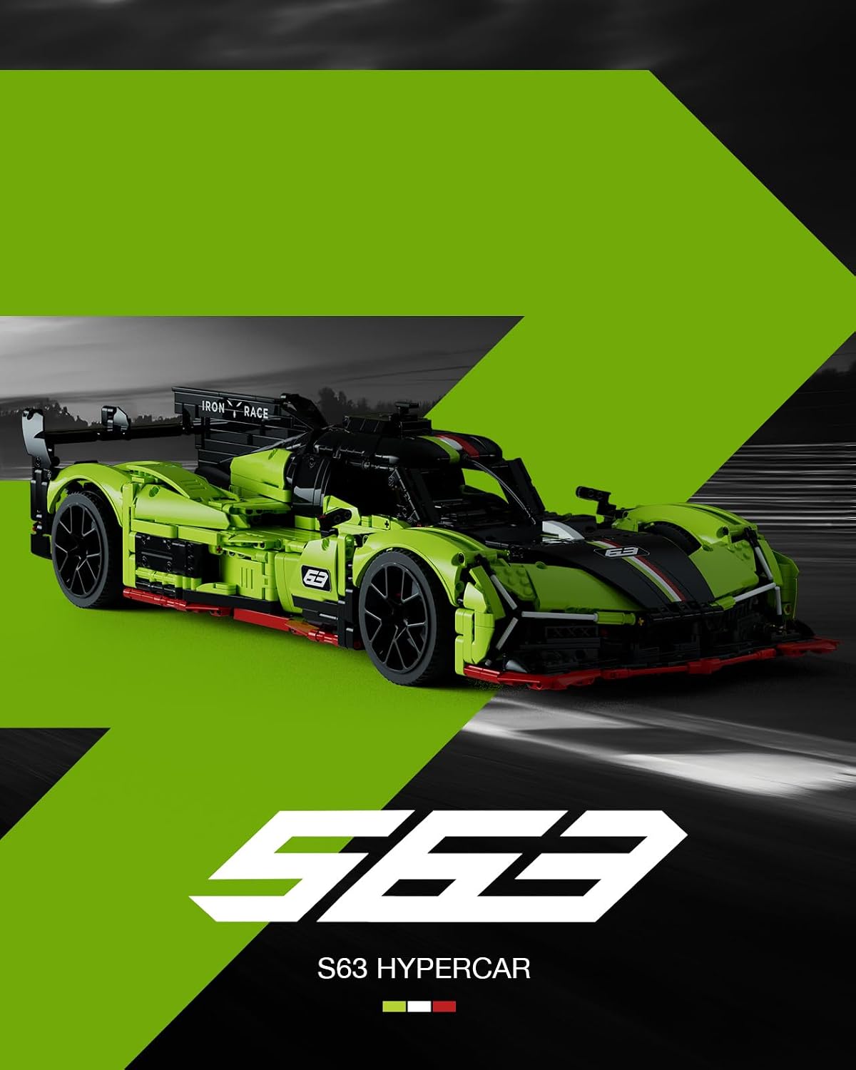 S63 Hypercar Building Set, NF10283