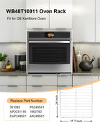 2 Pack WB48T10011 Oven Rack Fit for Range GE KenMore Oven, 24" x 17.7"