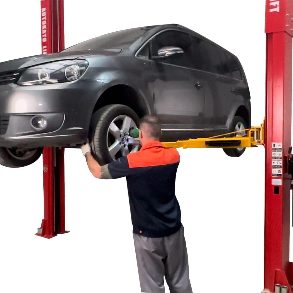 12000 lbs Extra Height 167inch 2 Post Lift Two Post Car Lift AK-M120 Auto Lift Car Lift Hoist 2 Post Car Lift (Extra