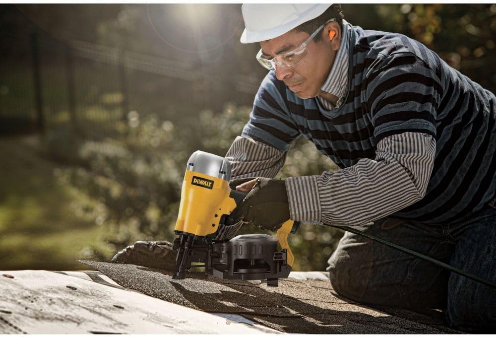 1-3/4 in. 15 Degree Pneumatic Coil Roofing Nailer