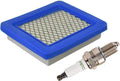 491588S 491588 Air Filter for Briggs & Stratton 491588 Troy-Bilt TB110 TB230 TB210 Toro 20332 Craftsman 33644 Push Lawn Mower & F6TC Spark Plug