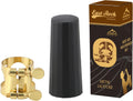 Alto Saxophone Ligature Kit, Metal Ligature for Saxophone Mouthpiece with Plastic Cap, Wind Musical Instruments