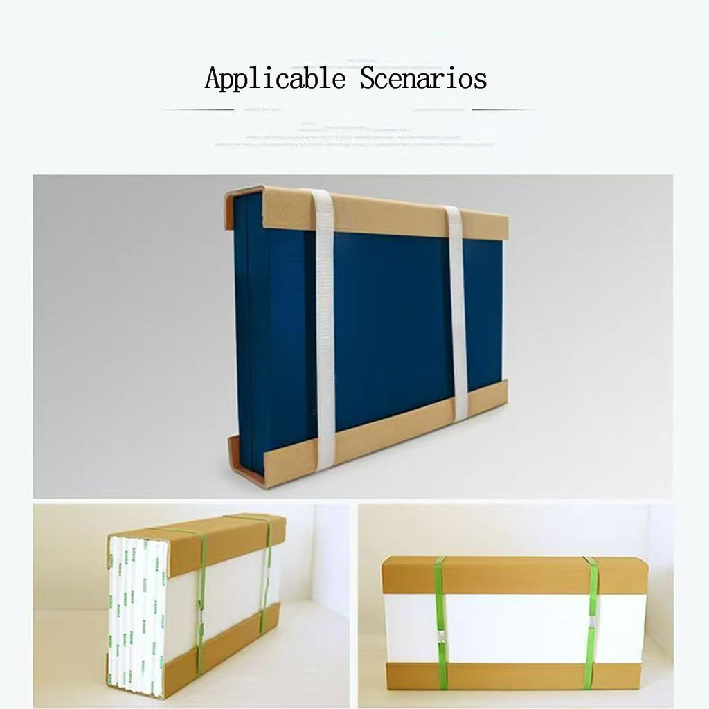 Cardboard Pallet Edge Corner Guard, Durable Cardboard U-Board Pallet Edge Protectors to Prevent Damage During
