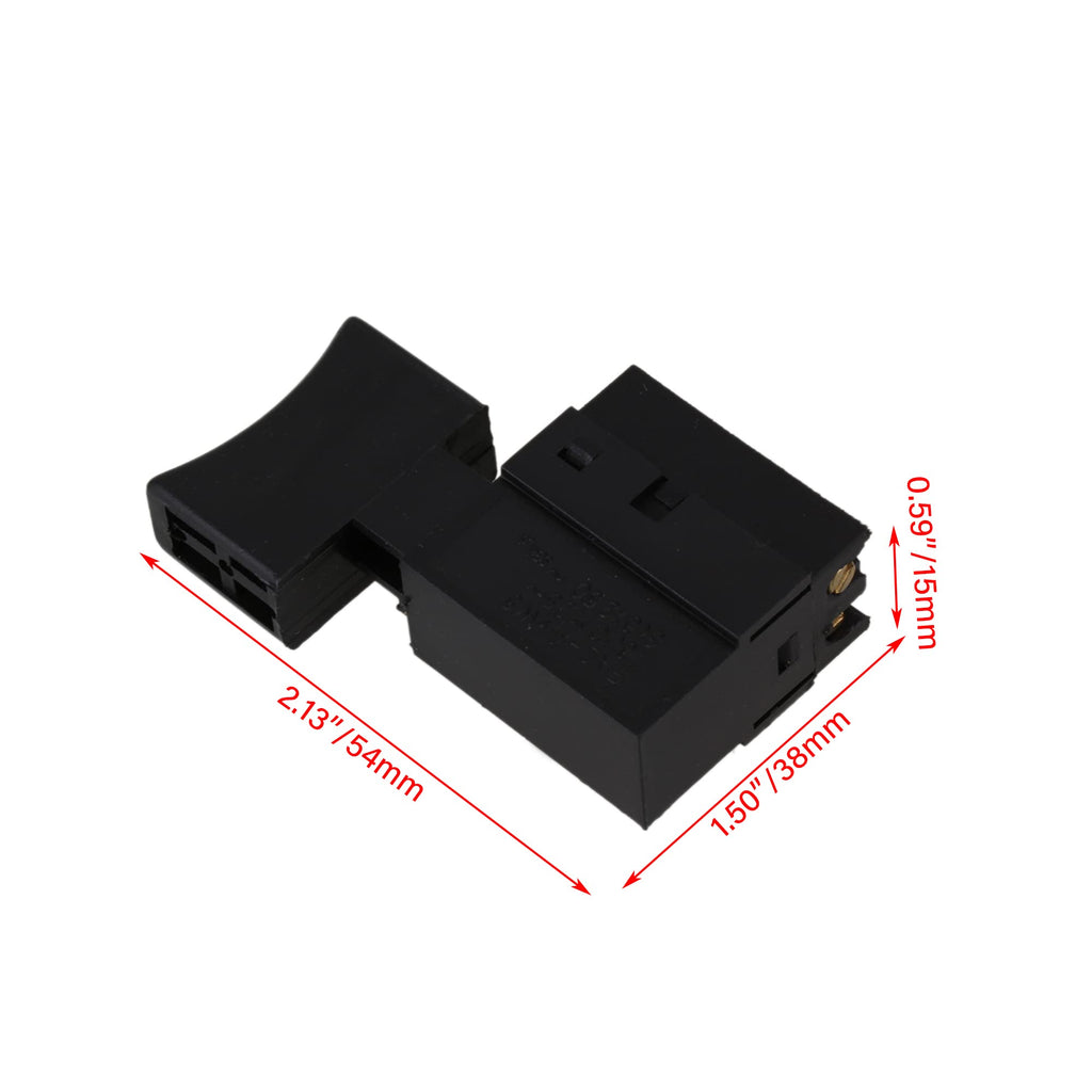 Mxfans Electric Hammer Part NO Non Lock Trigger Switch Power Tool AC 250V 8A 125V