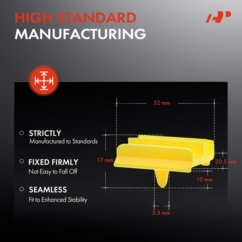 A-Premium 50PCS Rocker Molding Retainer Clips Compatible with BMW