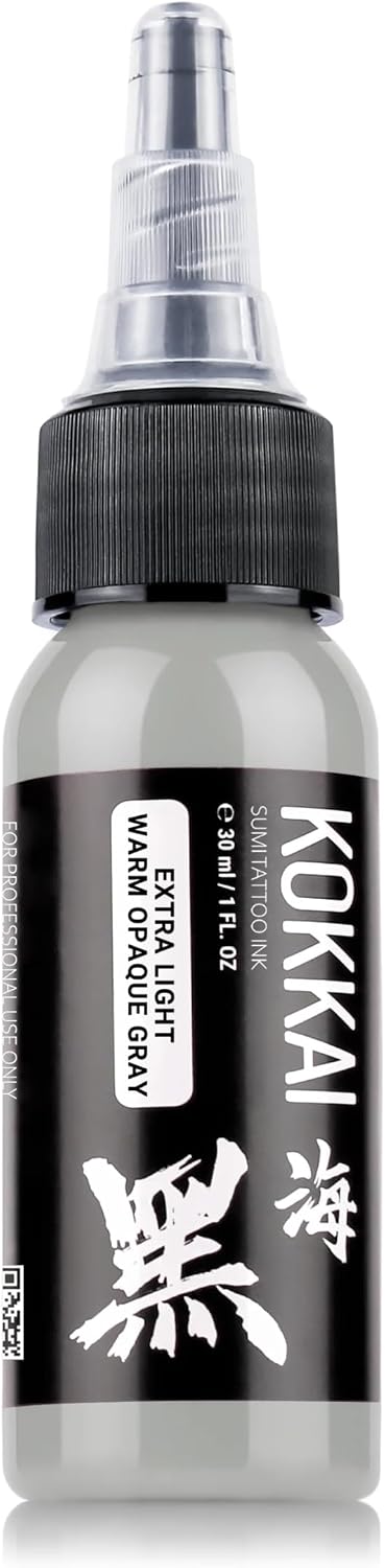 Warm Opaque Gray Tattoo Ink Set, Premium Quality, Precision Medium Viscosity, Quick Healing, Acrylic-Free
