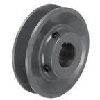 uxcell BK36-1 V-Belt Sheave 1" Bore, 3.75" OD, Single Groove Web Sheave