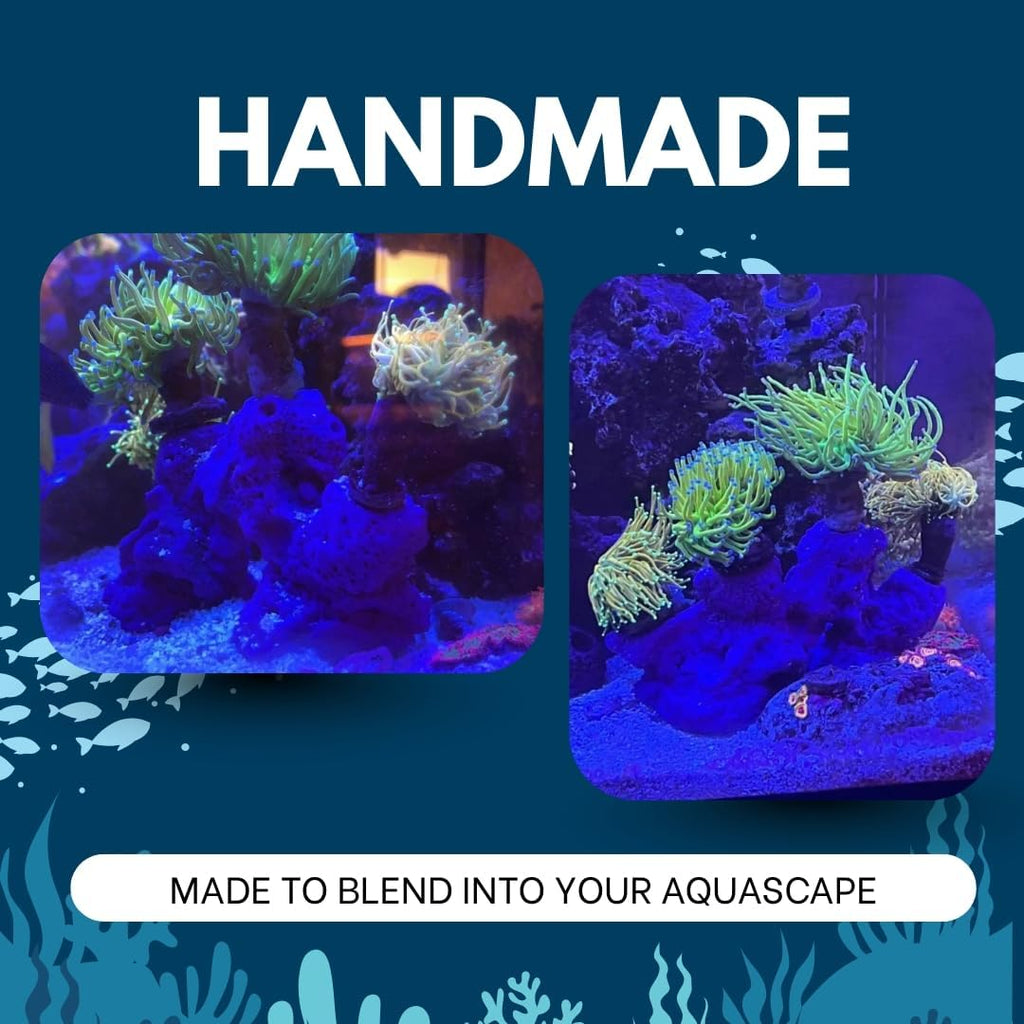 4 Hole Small Arch - Artificial Frag Rack/Rock for Live Coral Plug Ons