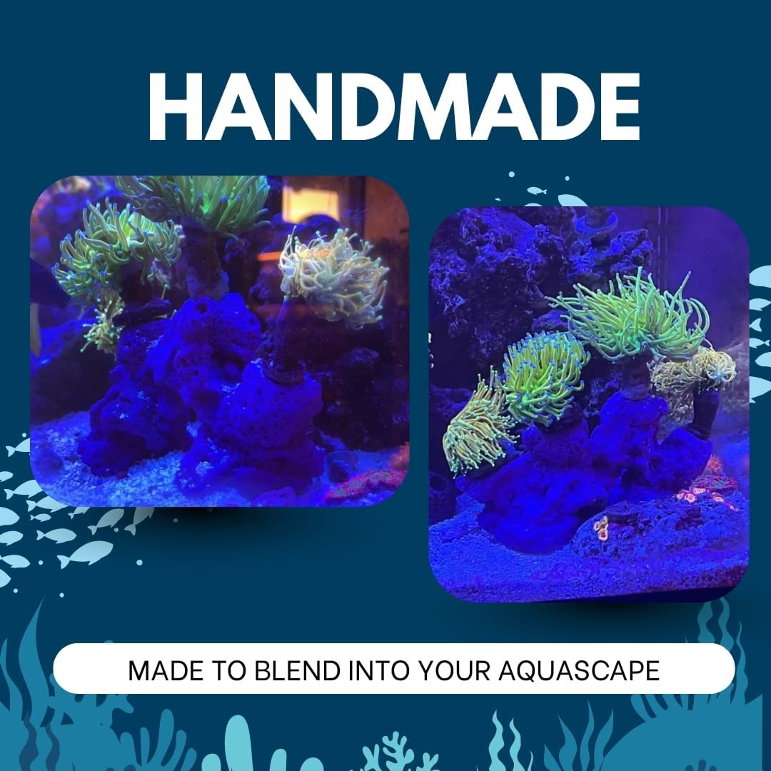4 Hole Small Arch - Artificial Frag Rack/Rock for Live Coral Plug Ons