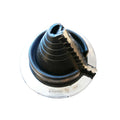 RF801B (3/4" - 2-3/4") RETROFIT Black EPDM Flexible Pipe Flashing Roof Jack Pipe Boot