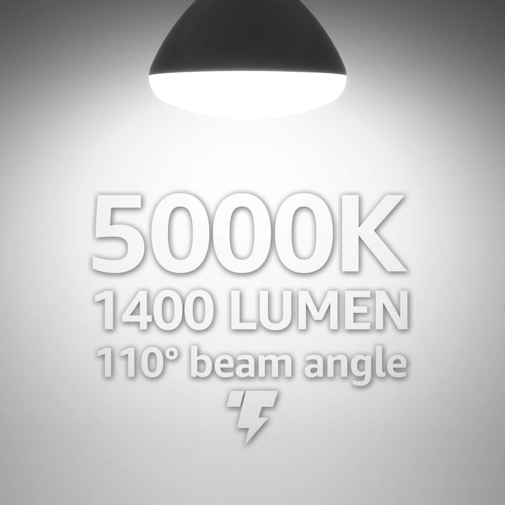 16-Pack BR40 LED Light Bulbs Indoor Flood Light Bulbs 5000K