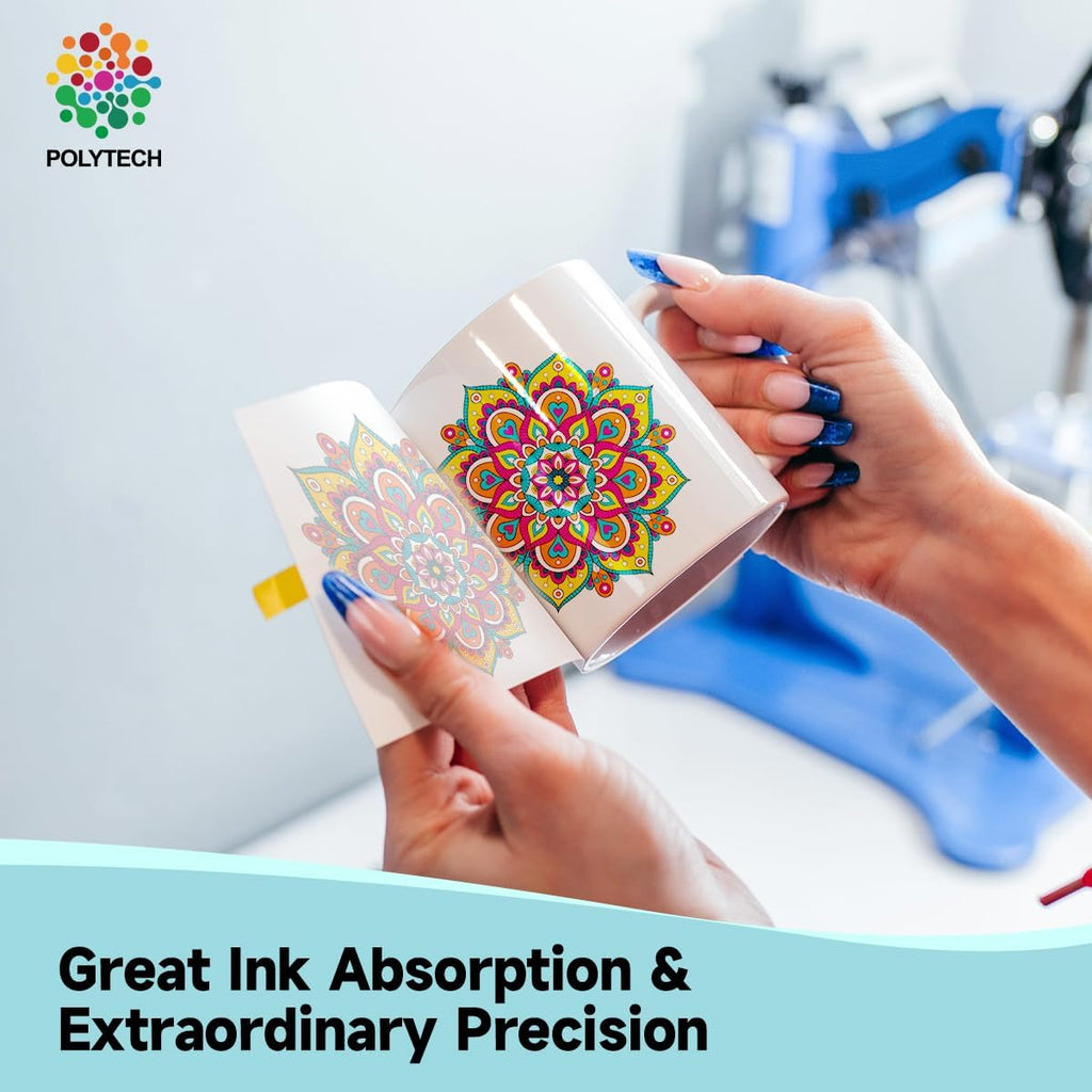 Sublimation Paper, 8.5x11, 100 Sheets, Heat Transfer Paper for All Sublimiation Blanks, For All Sublimation Printer