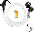 5 FT Ball Lock Beer Line Assembly -Beer Dispenser for Corny Keg | PVC Beer Line, Picnic Tap Faucet & Quick Disconnect