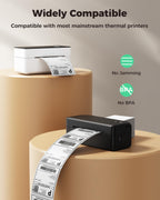 4x6 Thermal Labels, 2000Pcs/4 Stacks, White Shipping Labels