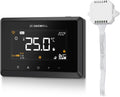 Smart WiFi Thermostat for Home, Programmable Thermostat 3H/2C for Heat Pump & Conventional Systems, Tuya App Control
