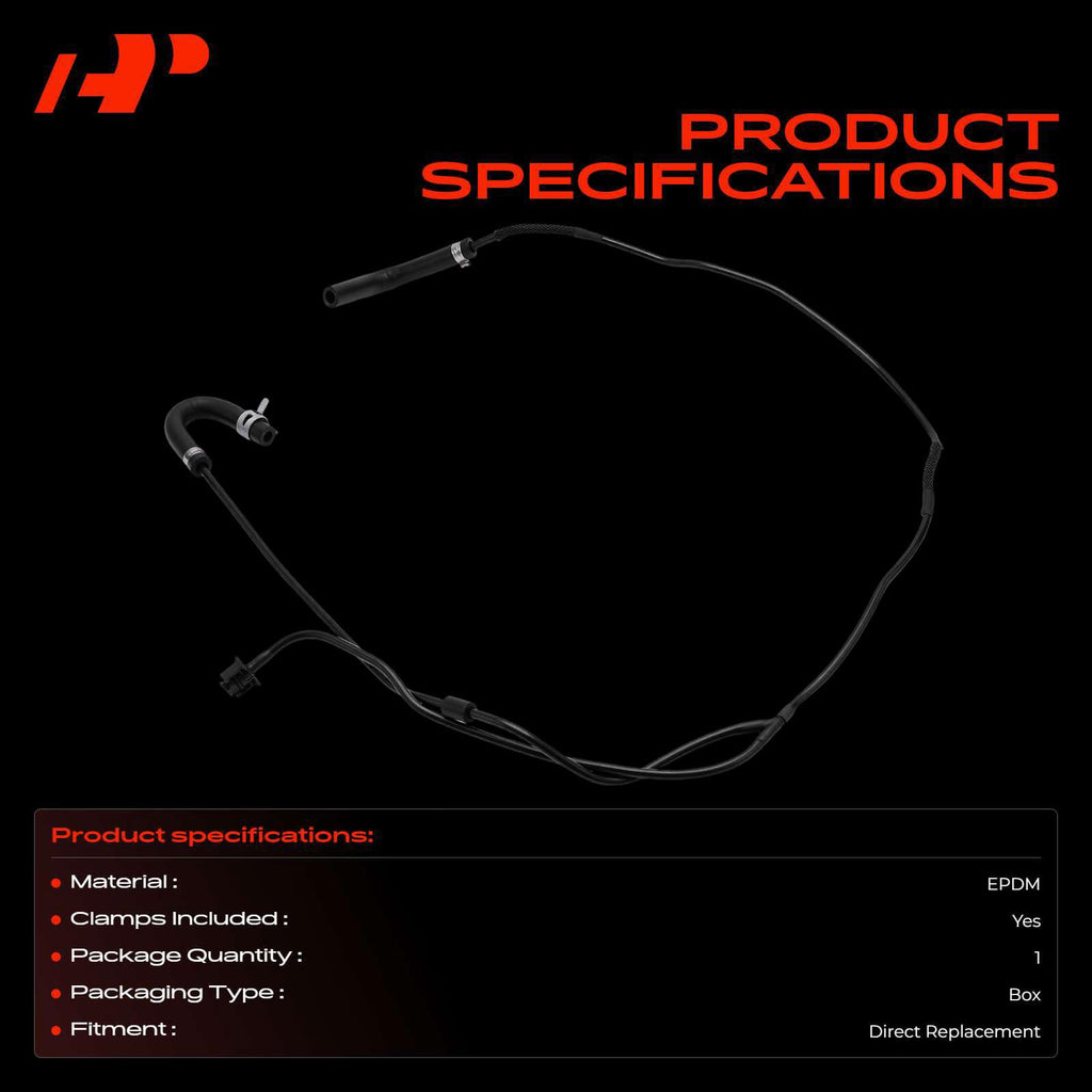 A-Premium Overflow Engine Radiator Coolant Hose Compatible with Ford