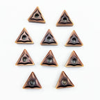 ZOIZMIN 10/20/30/50PCS TNMG332 /160408 Carbide Turning Inserts for Processing Steel Finishing and Semi-Finishing Rough Processing (10pcs TNMG160408)
