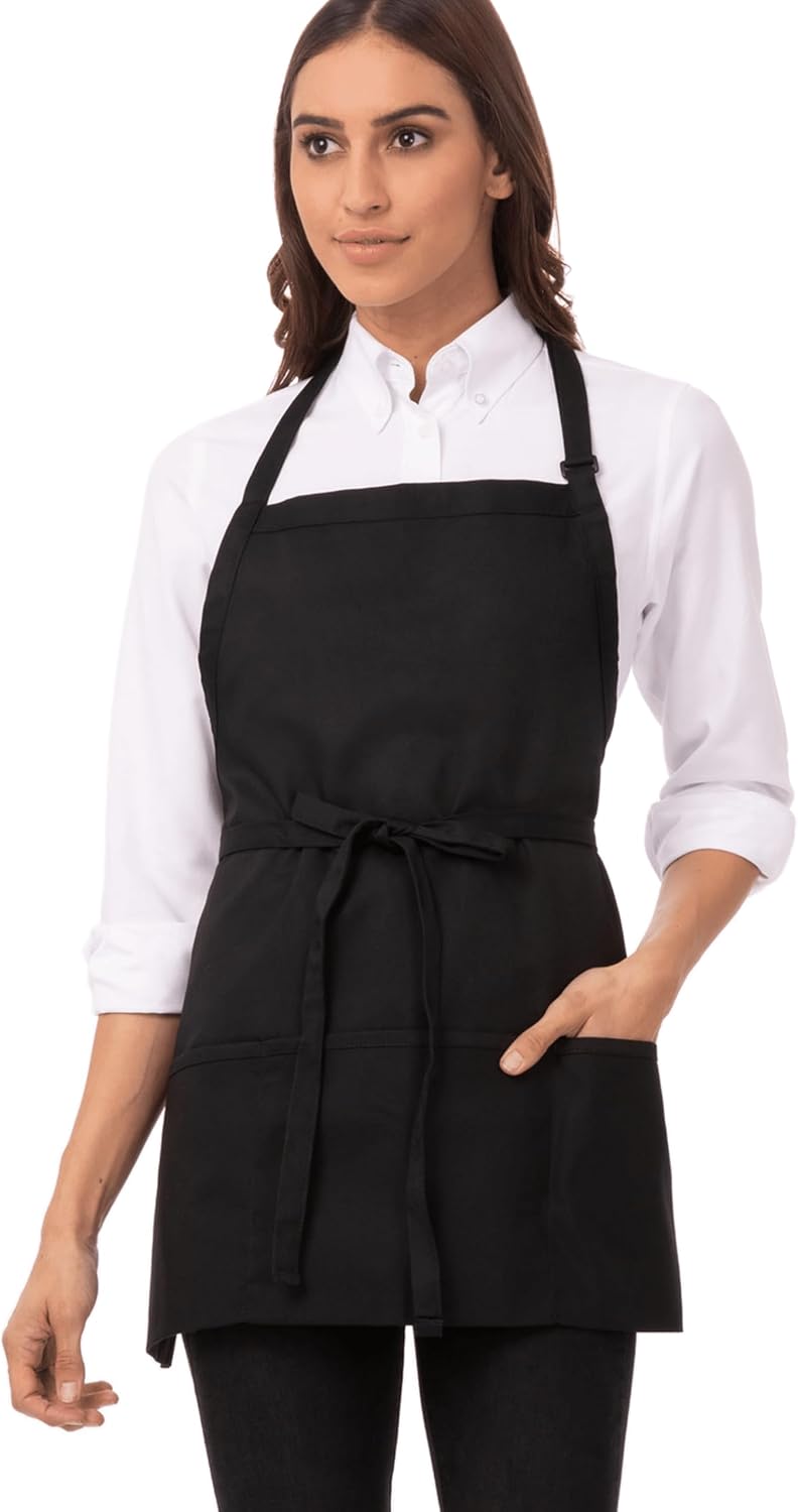 Unisex Three Pocket Apron