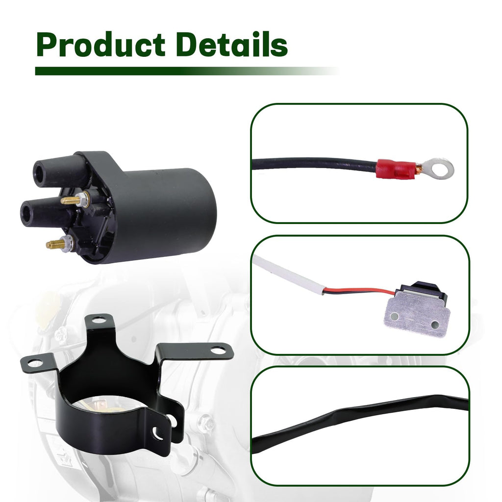 Ignition Coil Kit w/Ignition Control Module Fit for Onan Replace 166-0785