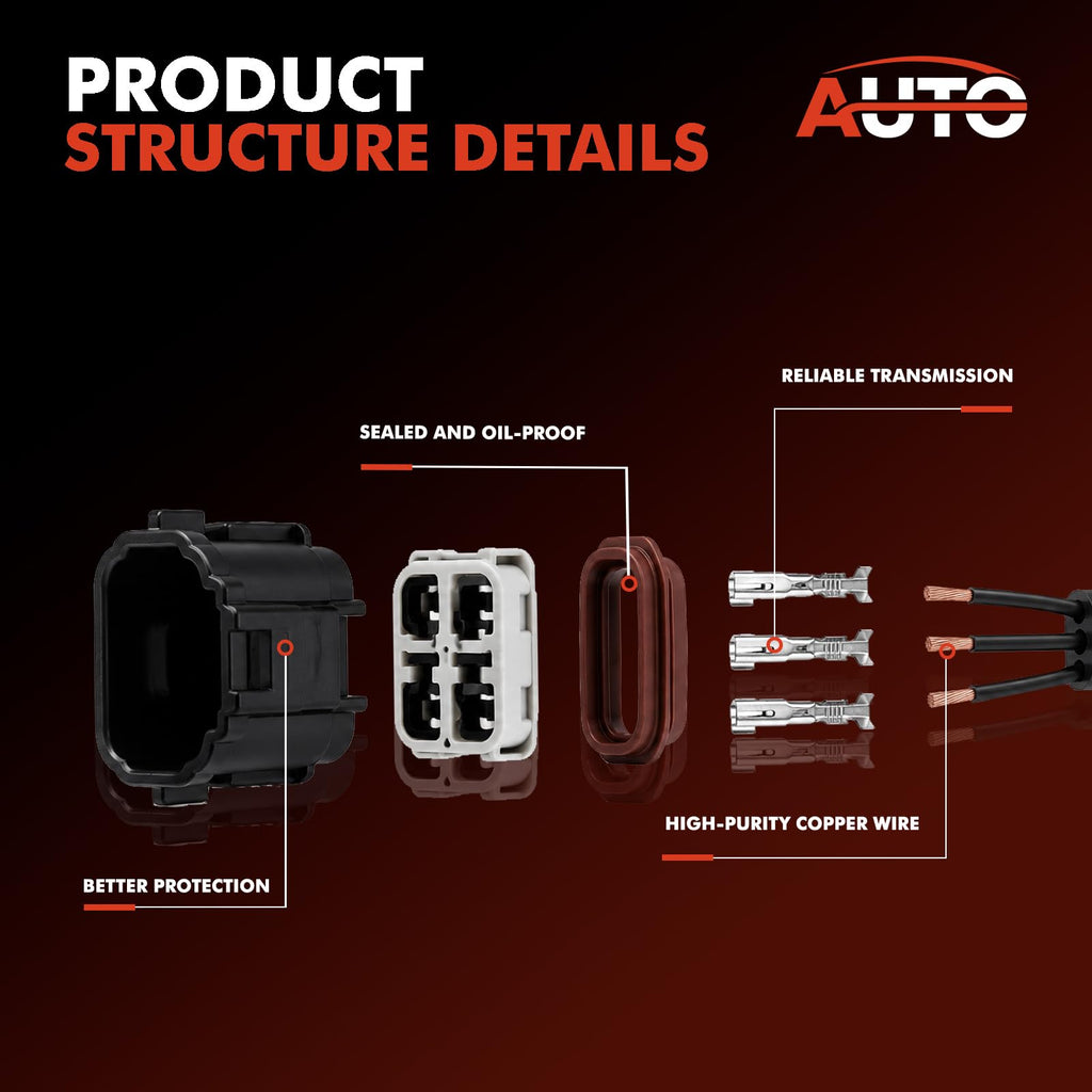 AUTO Occasion Camshaft Position Sensor Connectors Wiring Harness Replacement for Civic CRV Accord