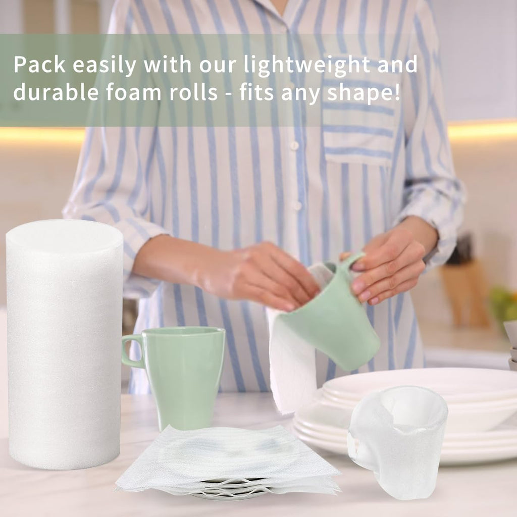 Moving Supplies, Foam Wrap Roll 16" Wide x 160' Length