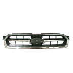 PartsFlow For 2005 2006 2007 Subaru Legacy Front Bumper Grille Grill Assembly Chrome/Black