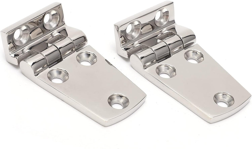 RiToEasysports Stainless Steel Boat Hinges 2-Pack, Corrosion Resistant
