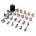 IPT40 S45, Tip Electrode Plasma Cutting Consumables, 24Pcs Kit