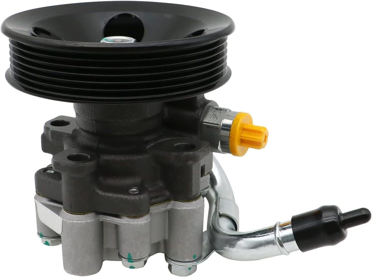 Chefull 21-5129 Power Steering Pump with Pulley for 1998-2000 Chevy Prizm 1.8L, 1998-2000 Toyota Corolla 1.8L, OE-Quality New Power Steering Pump