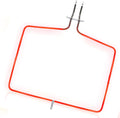 AZ4U Range Oven Bake Element Replacement For Maytag MER8674AW0 MER8700DS1