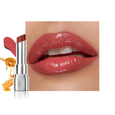Red Honey Tinted Lip Stain Lip Balm Lip Gloss Lipstick, Sheer Hydrating Lip Stains Tint, Moisturizing Lip Color for