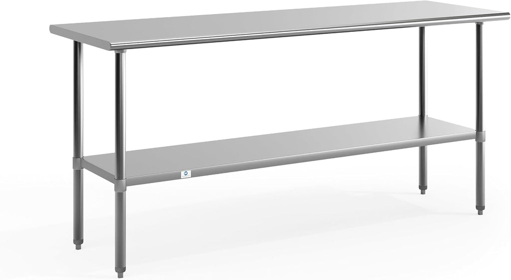 72x30 Stainless Steel Prep Table