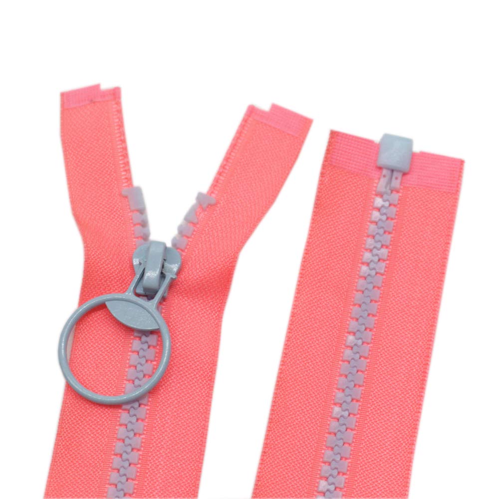 10PCS 20 Inch #5 Separating Jacket Zippers for Sewing Coats (O/E)