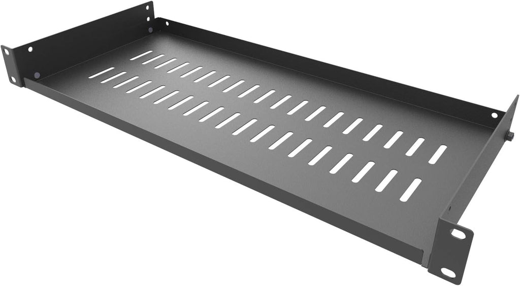1U Vented Cantilever Server Rack Mount Shelf 8"(203mm) Depth