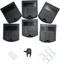 Mouse Station (6 Pack & 1 Key) - Durable, Discreet Low-Profile Bait Station with Universal Key - Tamper-Resistant