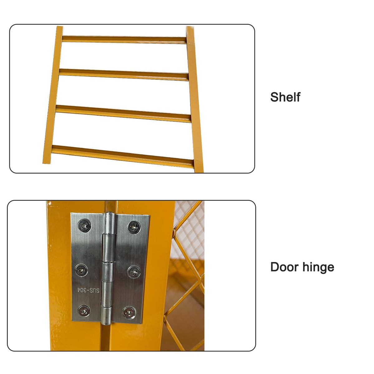 Industrial Cage Cabinet Vertical Storage & Horizontal Storage Lockers